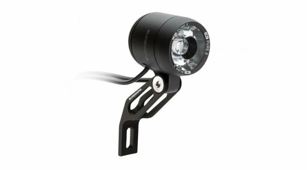 Supernova E3 Pure 3 Lampe Frontale Guidon Noir 2 Supernova E3 Pure 3 Lampe Frontale Guidon Noir – Image 2
